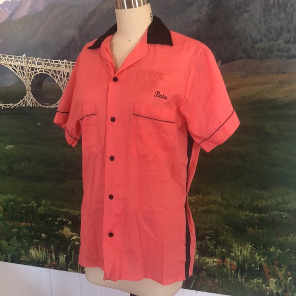 Vintage women’s bowling shirt with embroidery - Picture 2 of 9